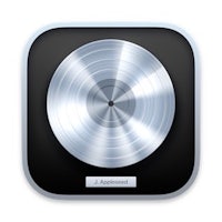 an icon with a silver disc on it